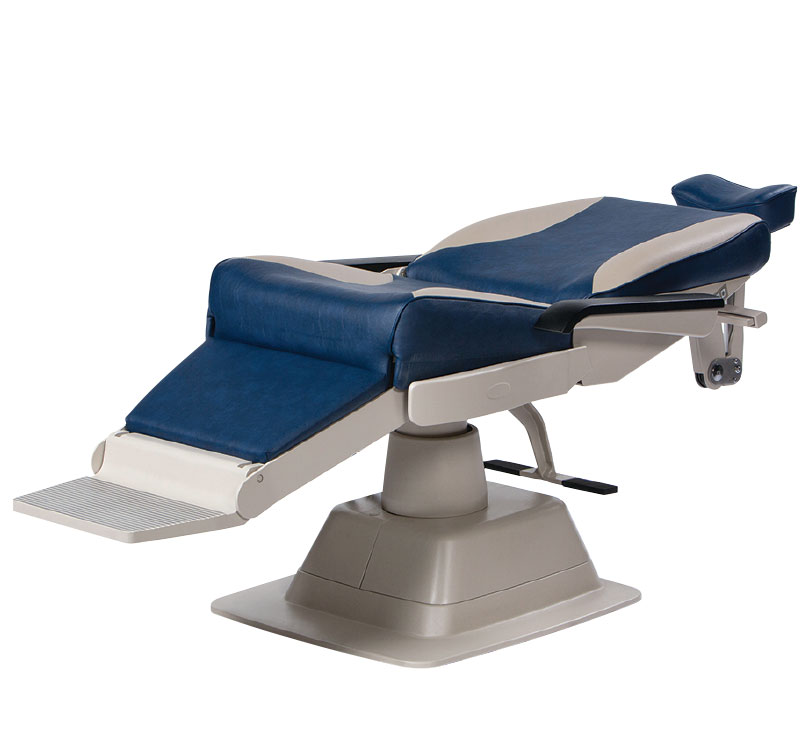 Marco Encore Automatic Eye Exam Chair Reclined Position