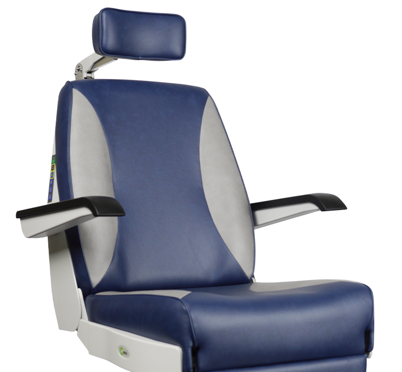 Marco Encore Automatic Eye Exam Chair Reclined Position