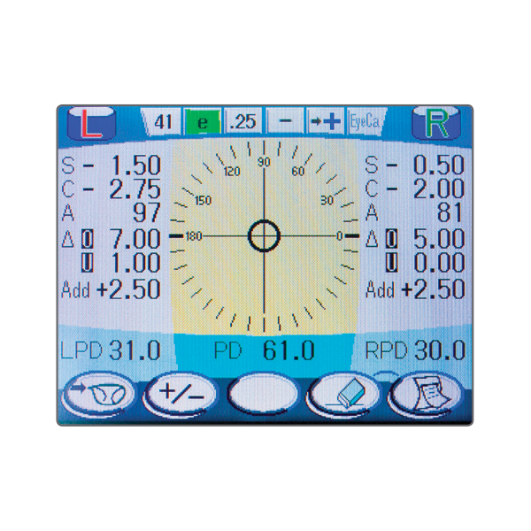 Marco LM-1800 Lensmeter UV Transmittance Measurement